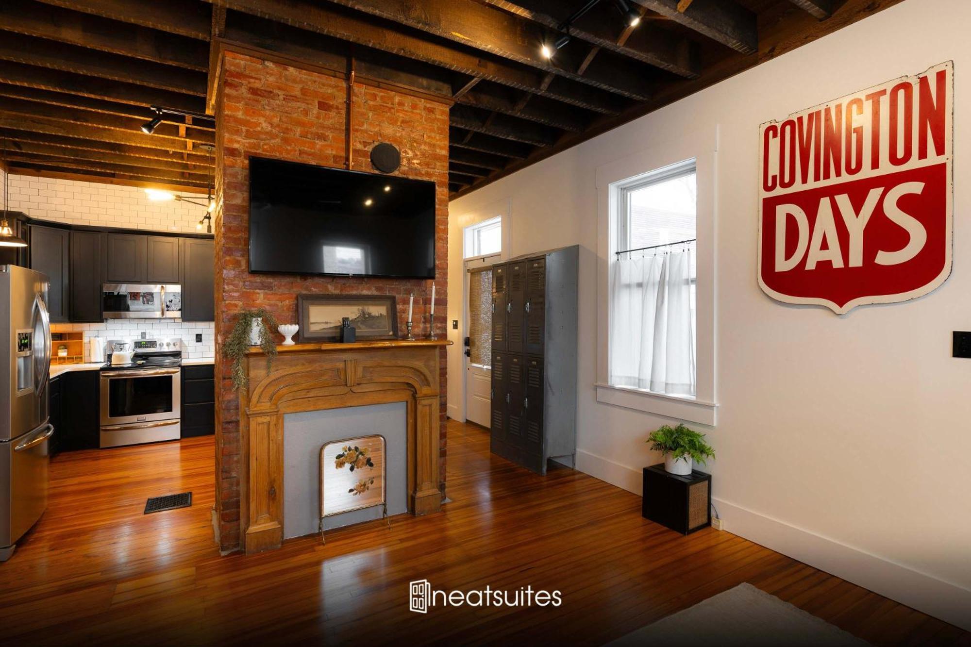 The Corner Brick House Covington Exterior foto